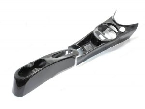 FIAT 500 Center Console Tunnel - Carbon Fiber - European Model